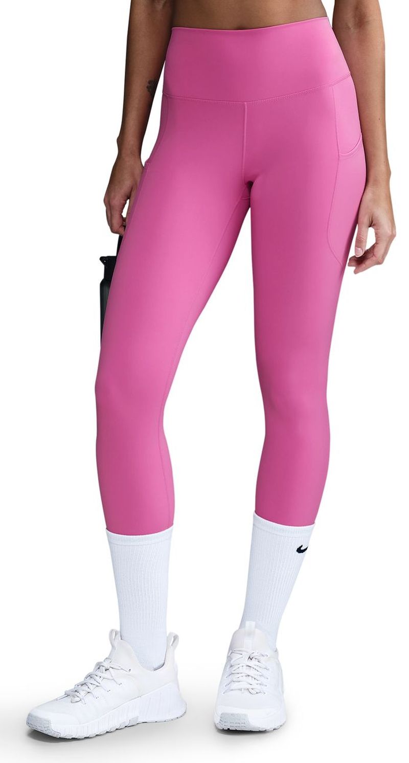 Nike Dri-Fit One 7/8 High-Rise - playful pink  Nike Dri-Fit One 7/8 High-Rise - playful pink