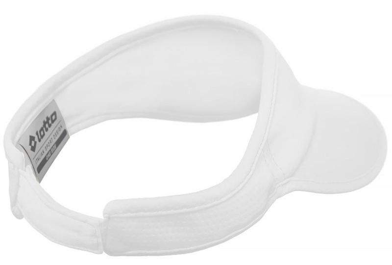 Lotto Tennis Visor W - bright white/all black