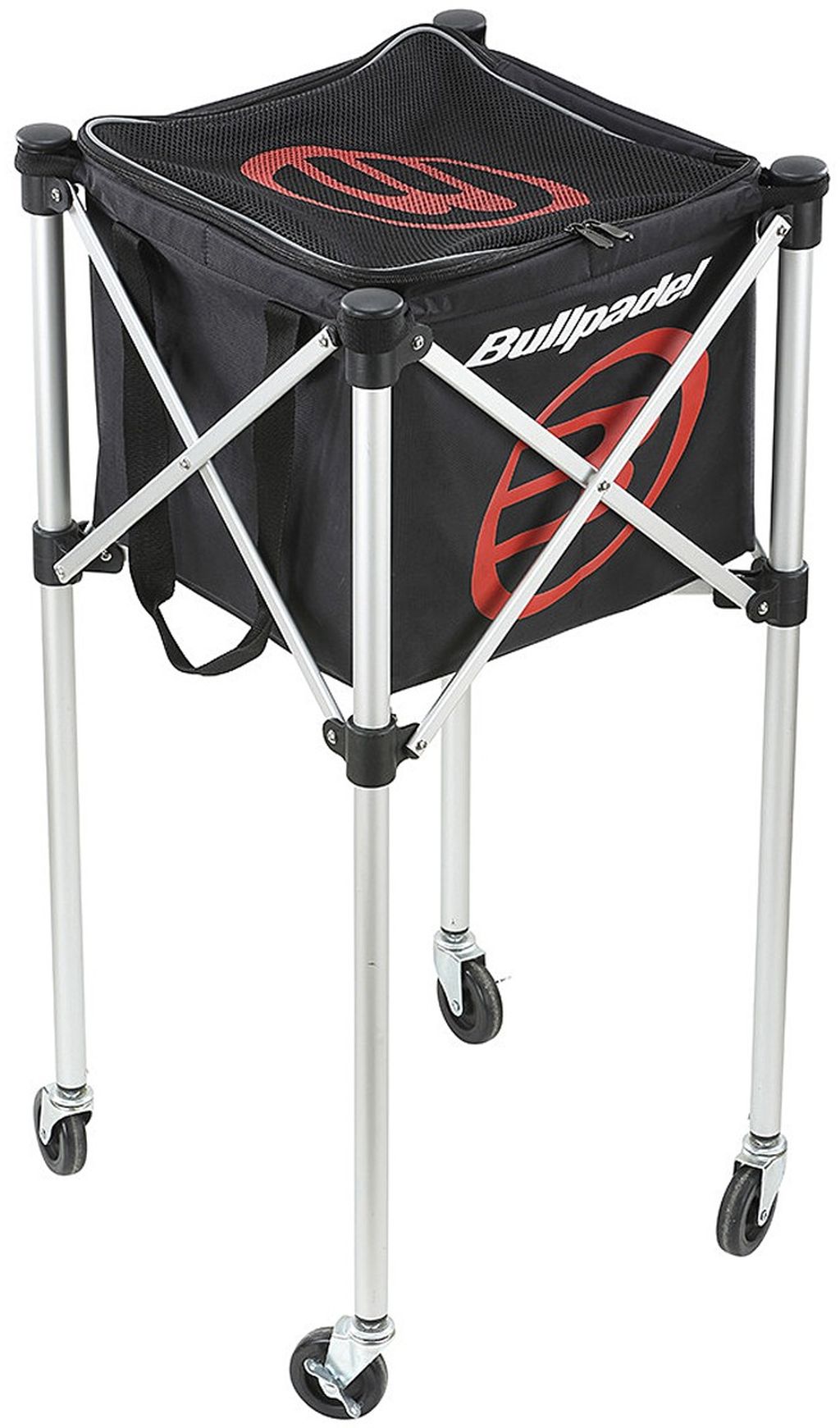 Bullpadel Ball Basket Wheeled Cart