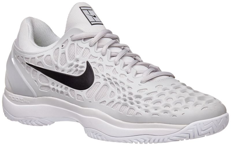 nike-air-zoom-cage-3-clay-vast-grey-white-black-1 Nike Air Zoom Cage 3 Clay - vast grey/white/black