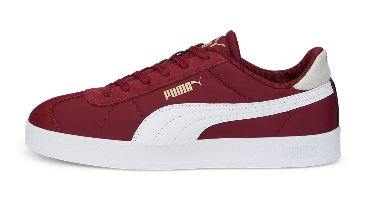 Puma Club Nylon - cordovan/puma white/gold