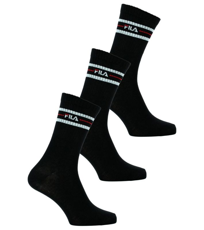 fila-lifestyle-socks-unisex-f9092-3-pary-black-1 Fila Lifestyle socks Unisex F9092 - 3 pary/black