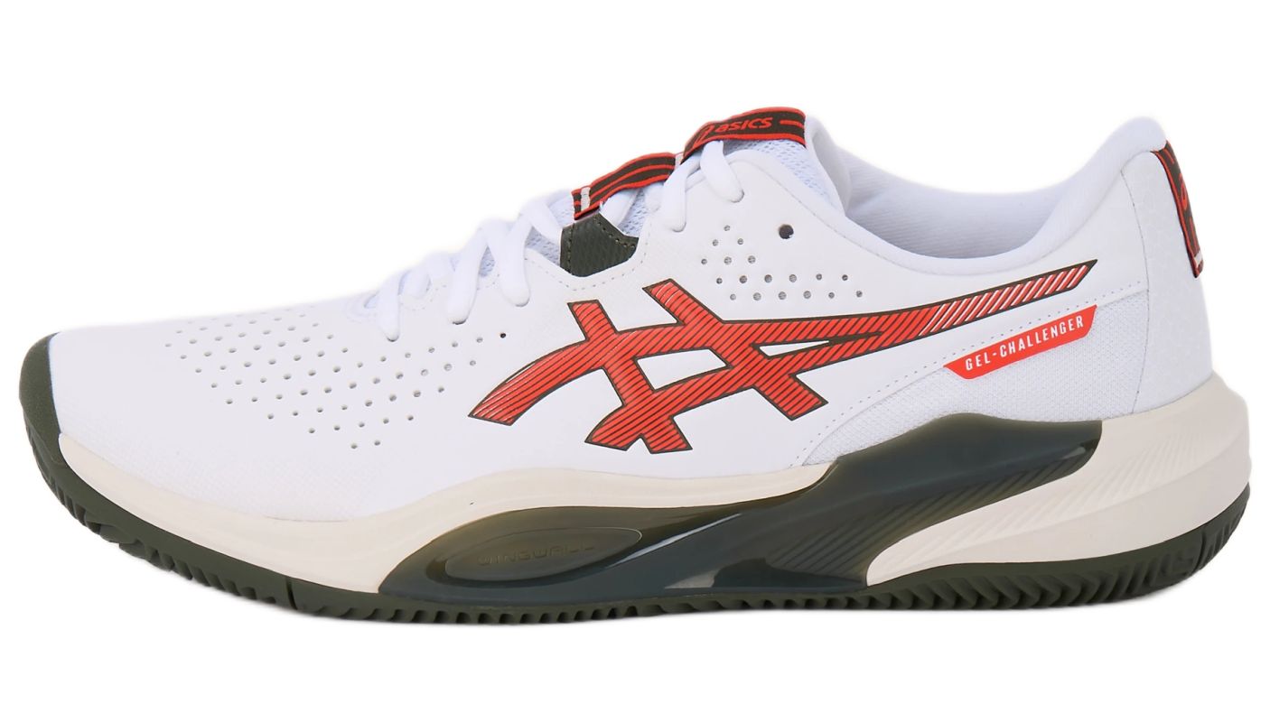 Asics Gel-Challenger 15 Clay - white/cherry tomato Asics Gel-Challenger 15 Clay - white/cherry tomato