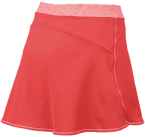 Wilson Flirty 12.5" Skirt - papaya/geranium