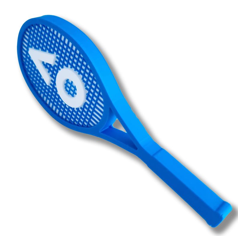 Australian Open Magnet Tennis Racquet - multicolor