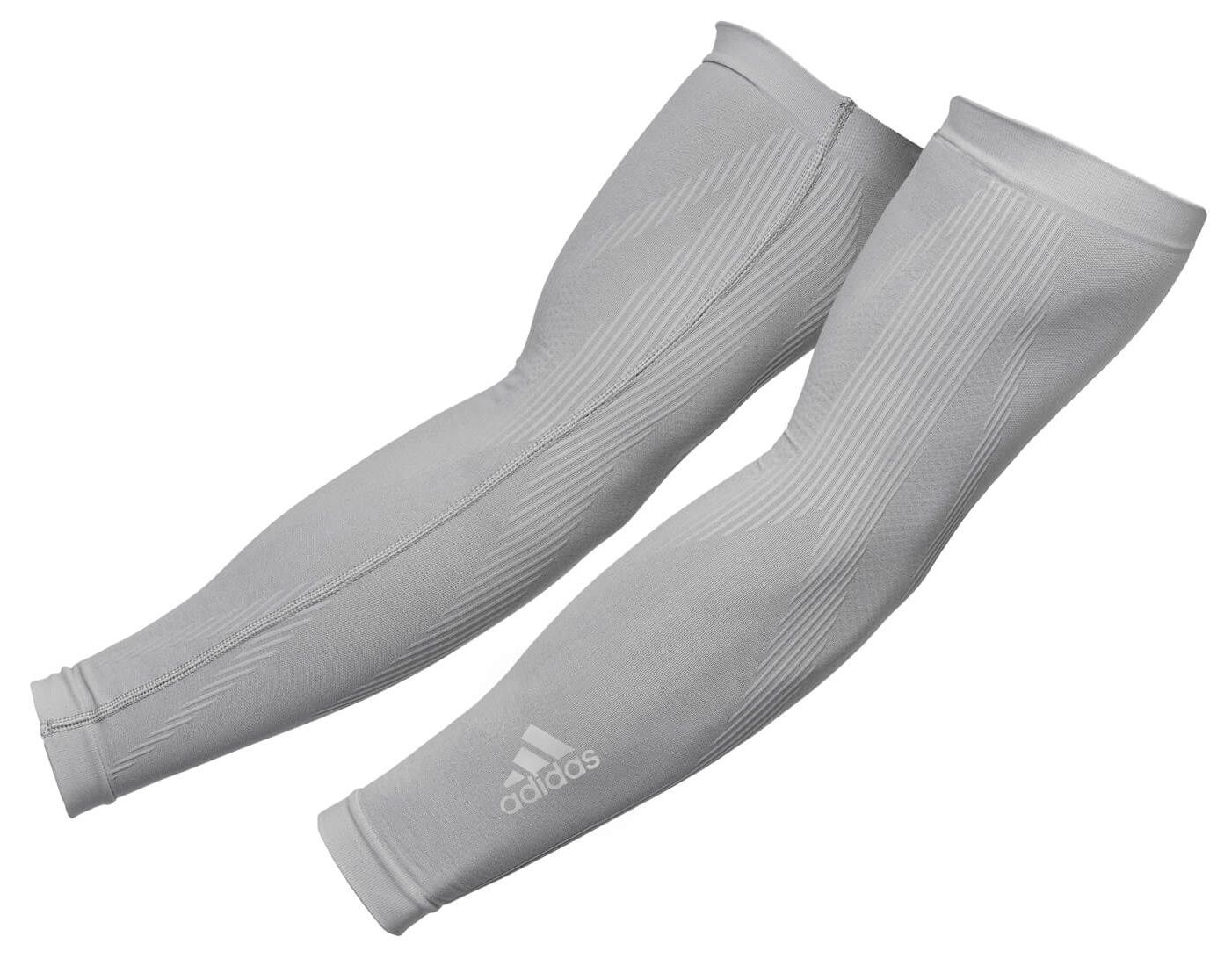 Adidas Compression Arm Sleeves - grey