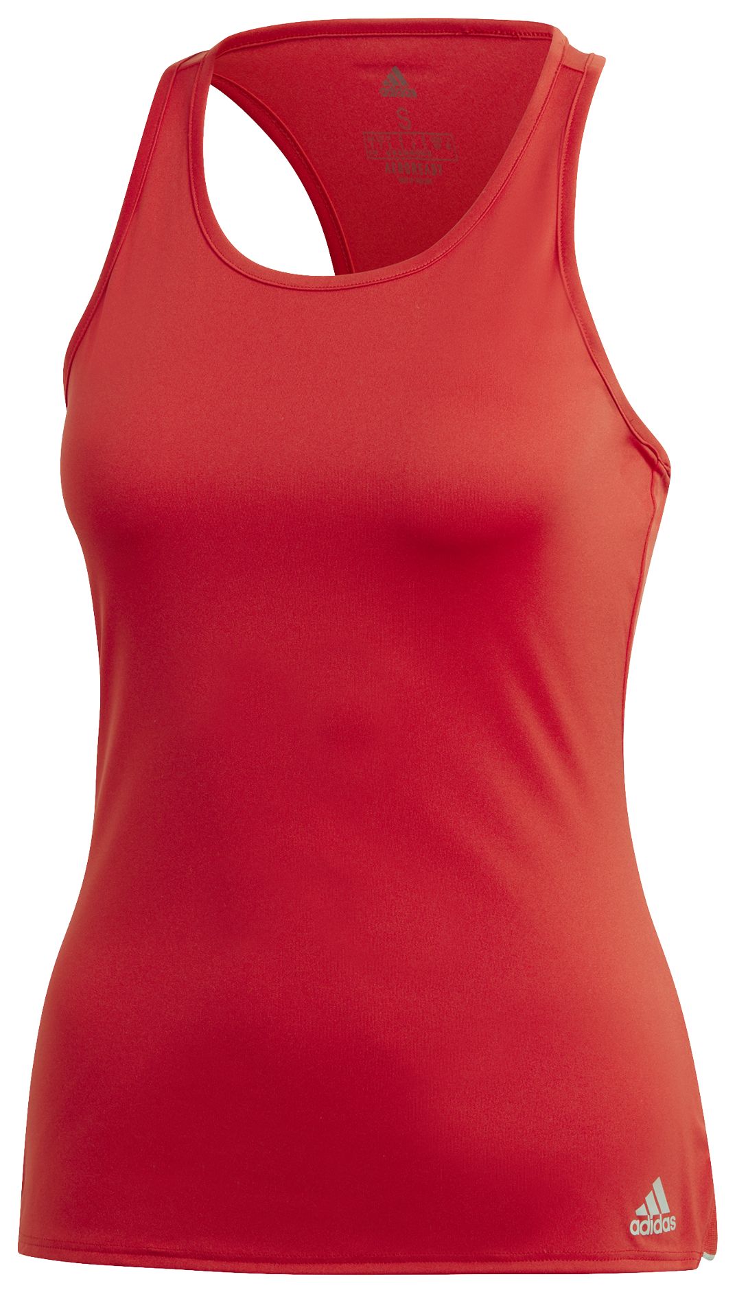 Adidas W Club Tank - scarlet/grey three F17