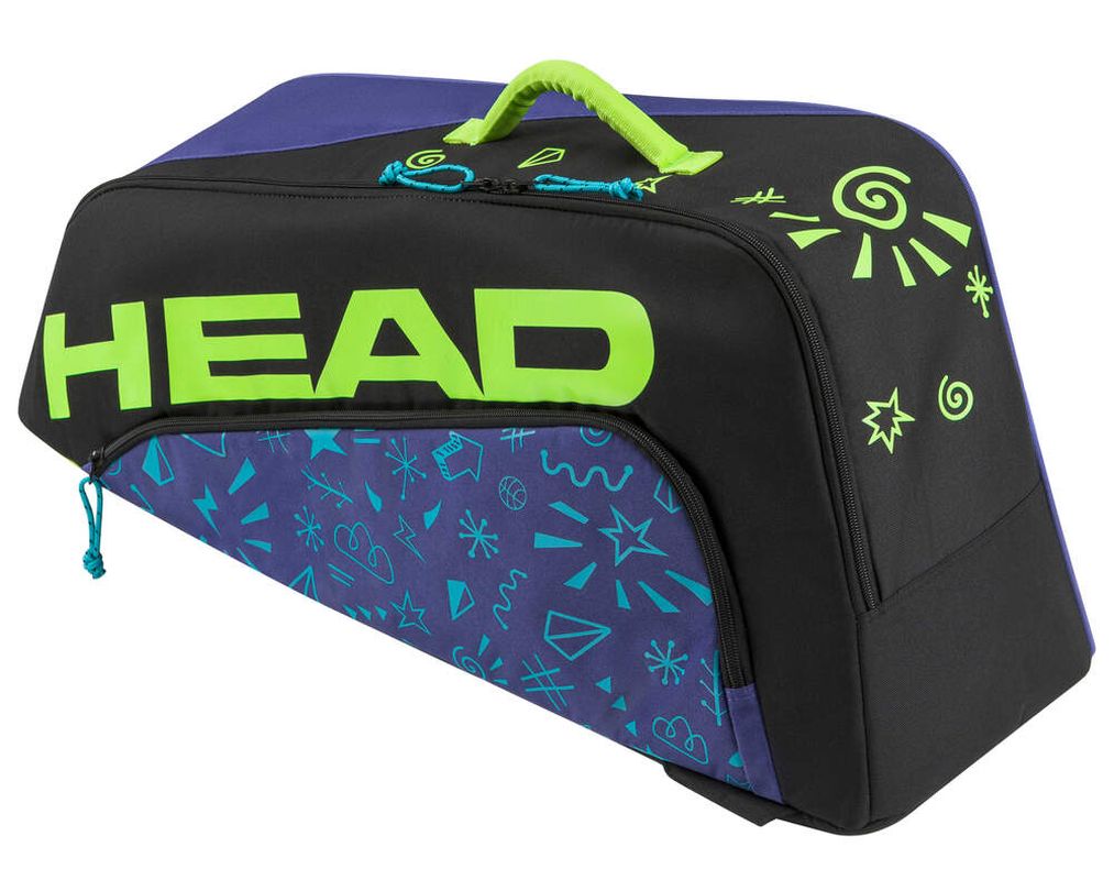 Head Junior Tour Racquet Bag Monster - acid green/black