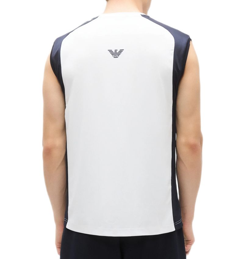 EA7 Tennis Pro Top In Ventus7 - white 