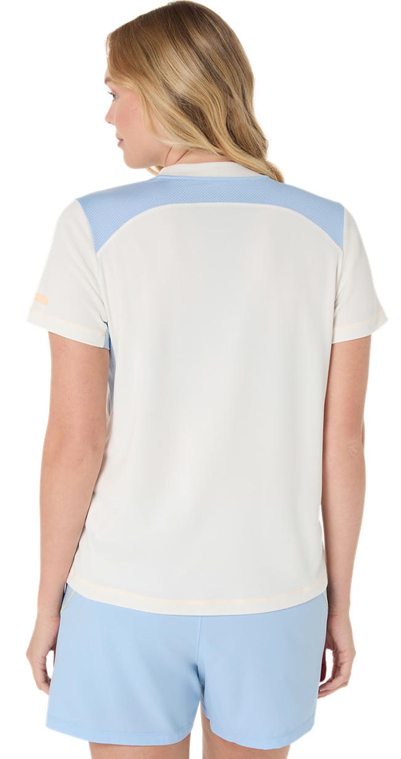 Asics Padel Court Short Sleeve - cream/stone wash