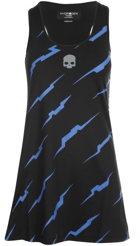 Hydrogen Thunder Dress Woman - black/bluette