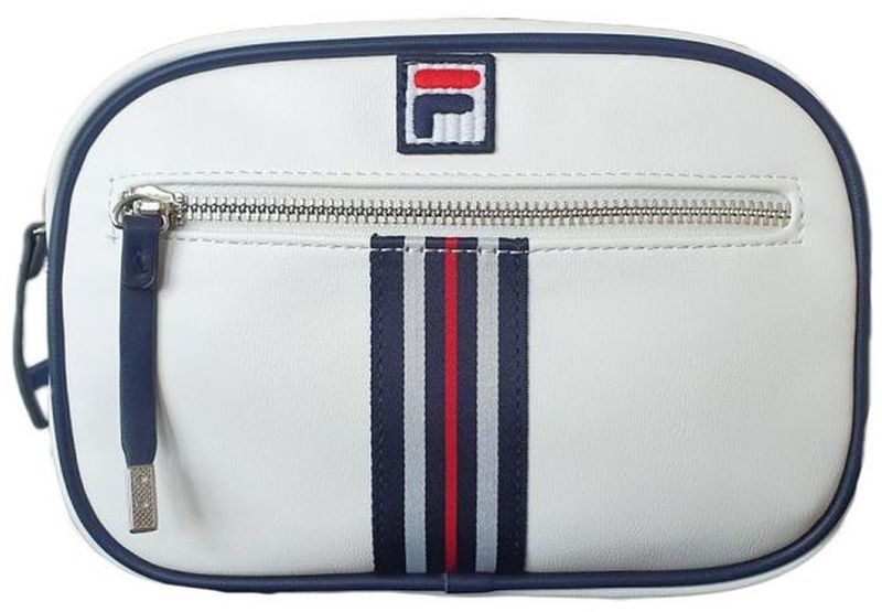 Fila Heritage Camera Bag - bright white/black iris/true red