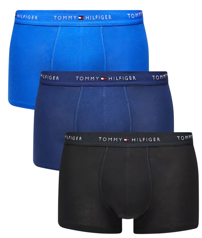 Tommy Hilfiger Signature Cotton Essentials 3P - blue/navy/black