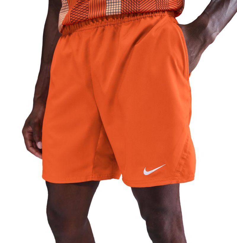 Nike Court Dri-Fit Victory 7" - campfire orange/white