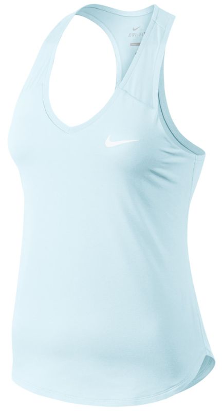 Nike Pure Tank - topaz mist/white Nike Pure Tank - topaz mist/white