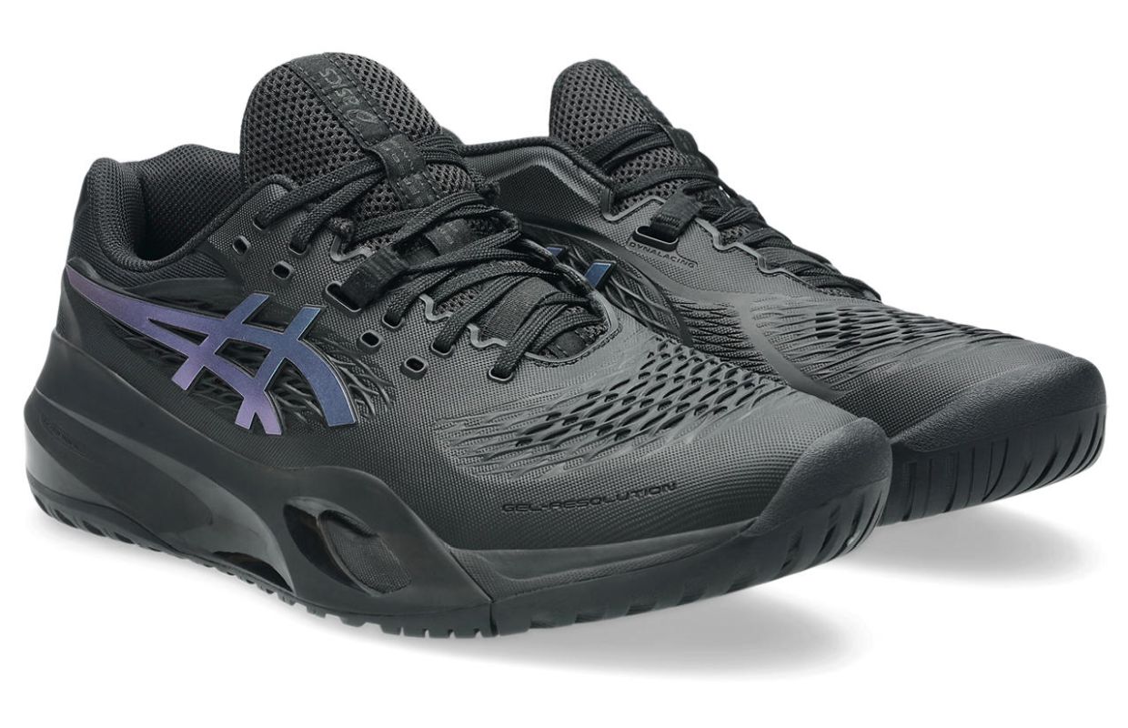 Asics Gel-Resolution X Night Energy - black/prism blue Asics Gel-Resolution X Night Energy - black/prism blue