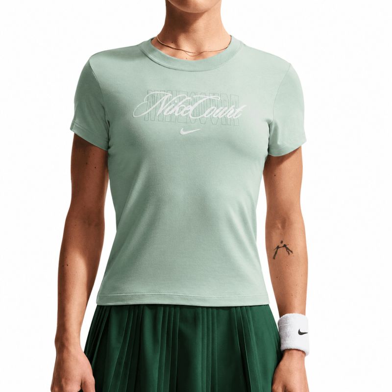 Nike Court Heritage Tennis - steam/barely green