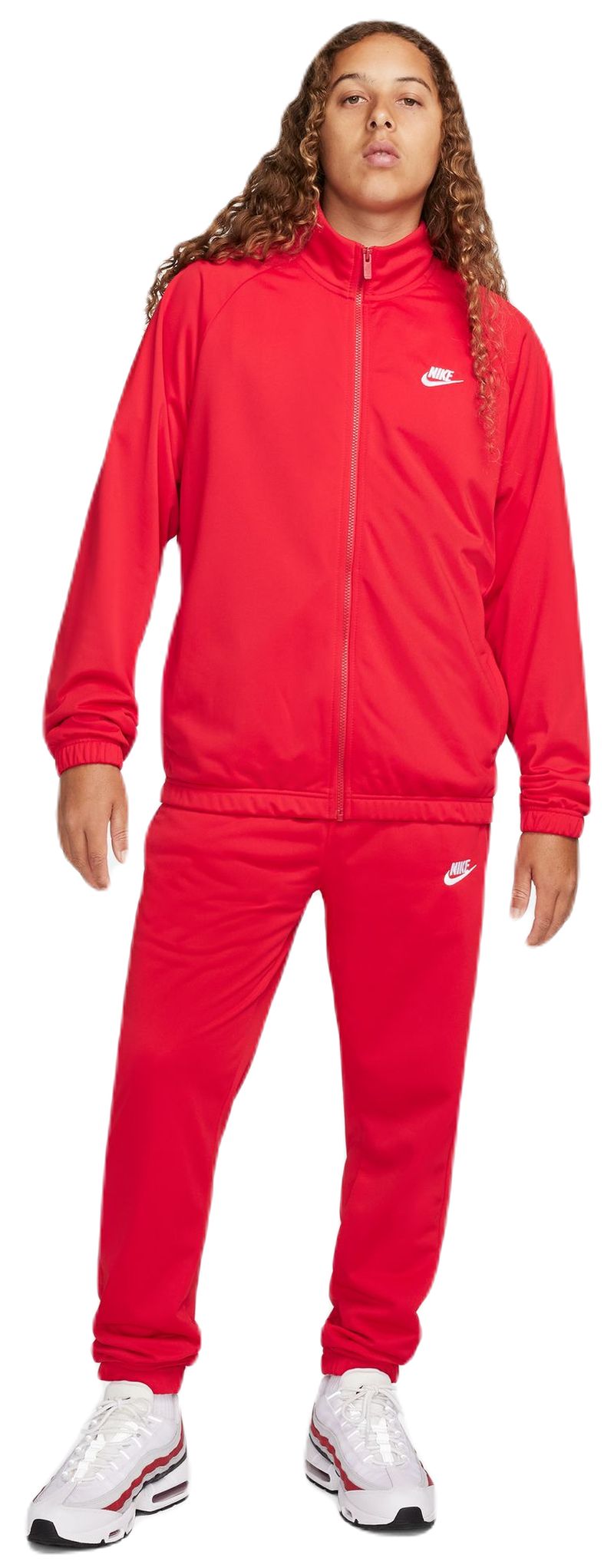 Nike Club Sportswear Sport Casual Track Suit - university red/white