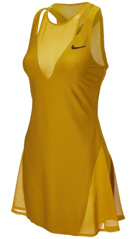Nike Court Women Maria Dress New York - ohre/black