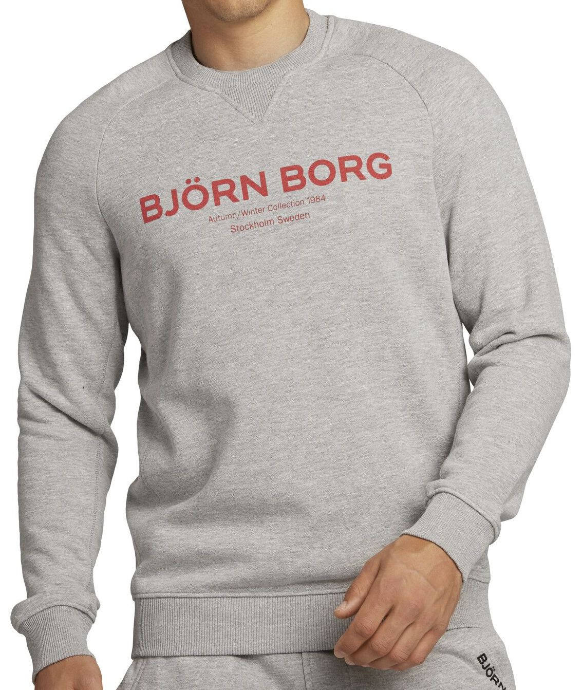 Björn Borg Crew Borg Sport - H108BY light grey melange