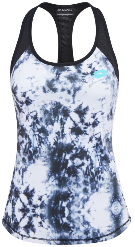 lotto-batik-printed-tank-white-black-1 Lotto Batik Printed Tank - white/black