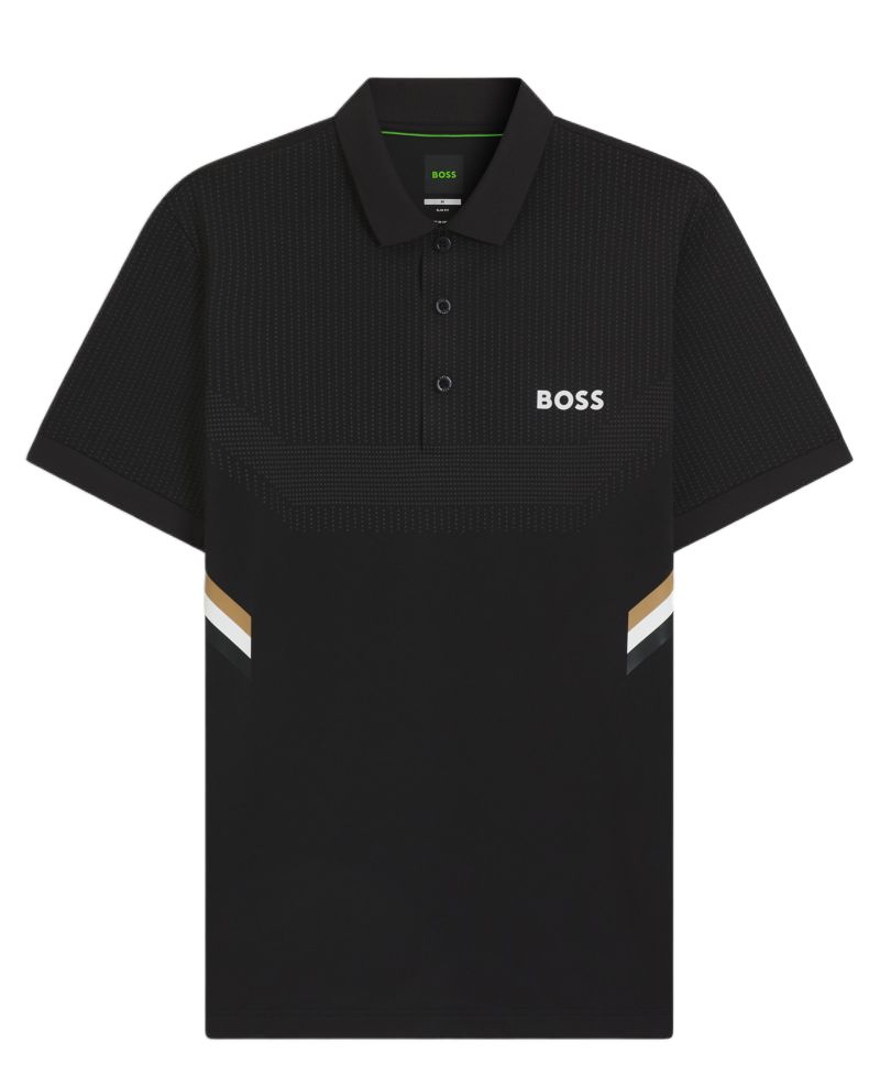 BOSS Active Slim Fit With Moisture Management Shirt - black 