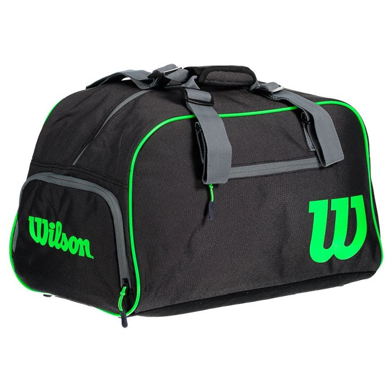 wilson-small-duffel-blade-black-grey-green-1 Wilson Small Duffel Blade - black/grey/green