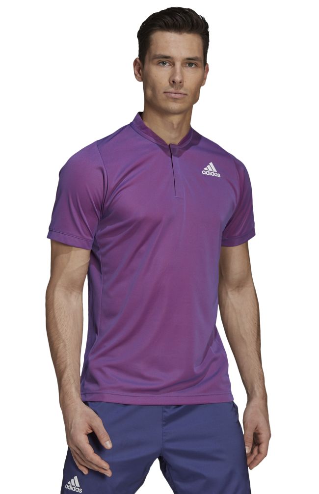 Adidas Freelift Polo Primeblue M - purple/white