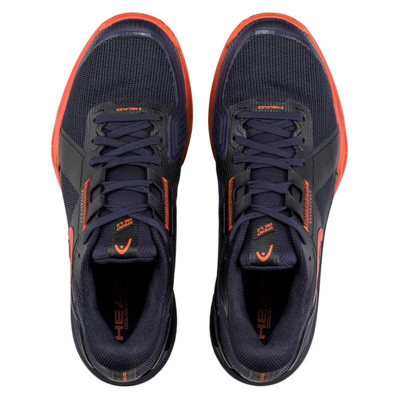 Head Sprint Pro 4.0 - dark blue/red