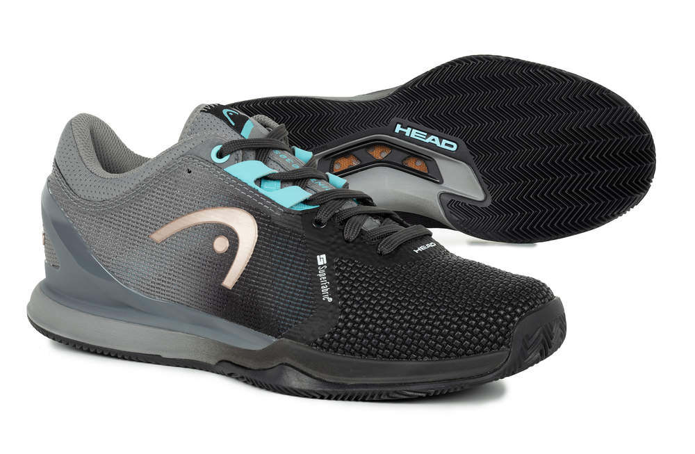 Head Sprint Pro 3.0 SF Clay Women - black/light blue