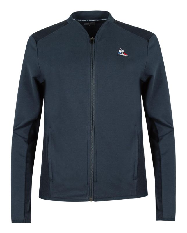 Le Coq Sportif Training Perf FZ Sweat No.1 W - sky capt Le Coq Sportif Training Perf FZ Sweat No.1 W - sky capt