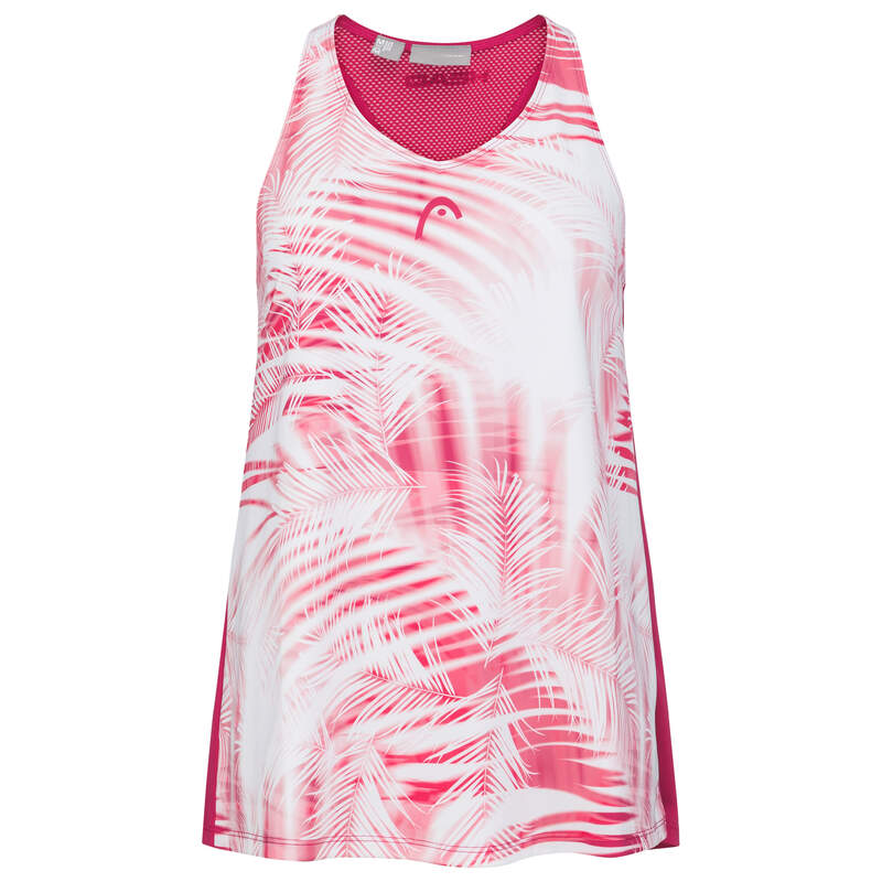 436623-1 Head Agility Tank Top - mulberry/print vision