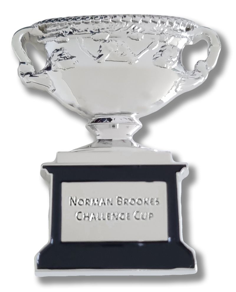 Australian Open Magnet Men's Trophy - silver