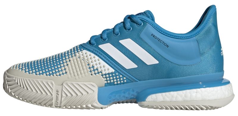 adidas-solecourt-boost-w-clay-shock-cyan-ftwr-white-raw-white-2 Adidas SoleCourt Boost W Clay - shock cyan/ftwr white/raw white