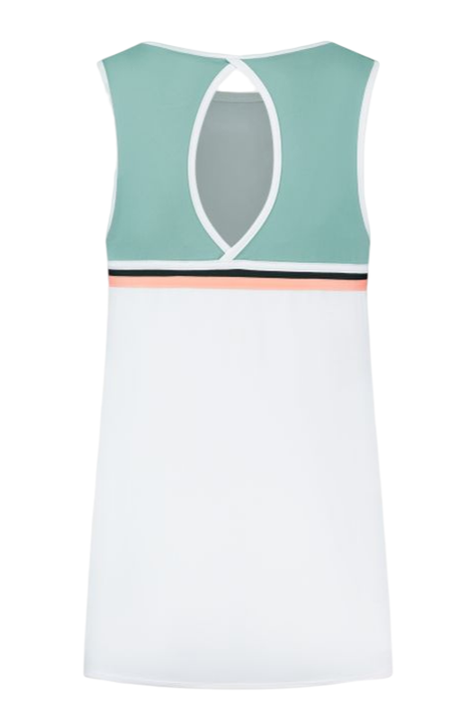 K-Swiss Tac Hypercourt Advantage Tank 3 - white/nile blue