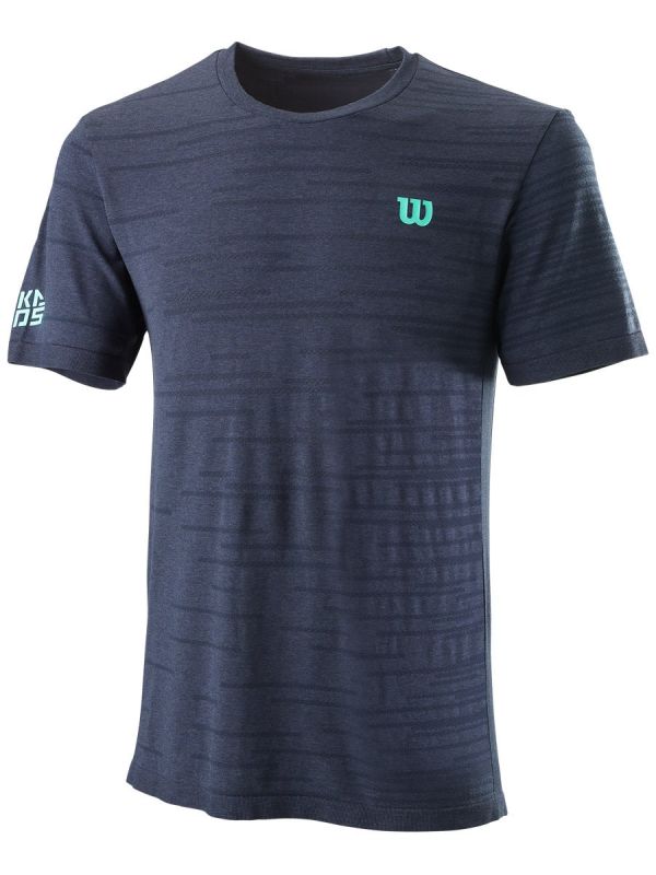 Wilson Kaos Rapide Seamless Crew M - outer space
