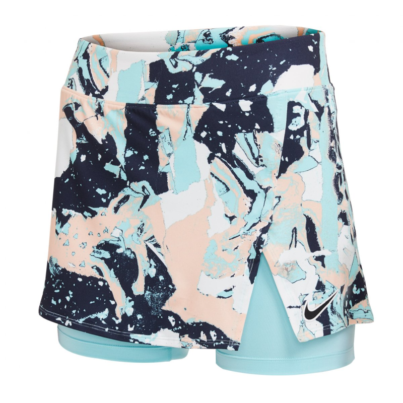 Nike Court Victory Printed Tennis Skirt W - copa/off noir Nike Court Victory Printed Tennis Skirt W - copa/off noir