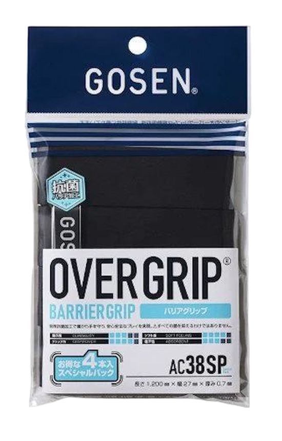 AC38SPblack Gosen Barrier Grip 4P