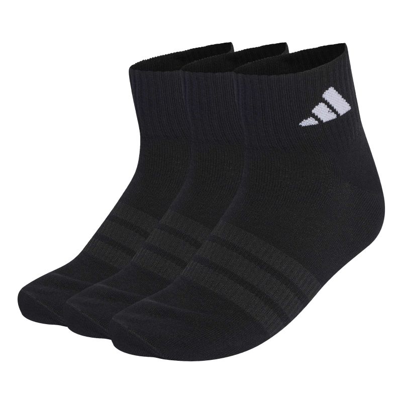 Adidas Thin & Light Sportwear Ankle 3P - black/black/black