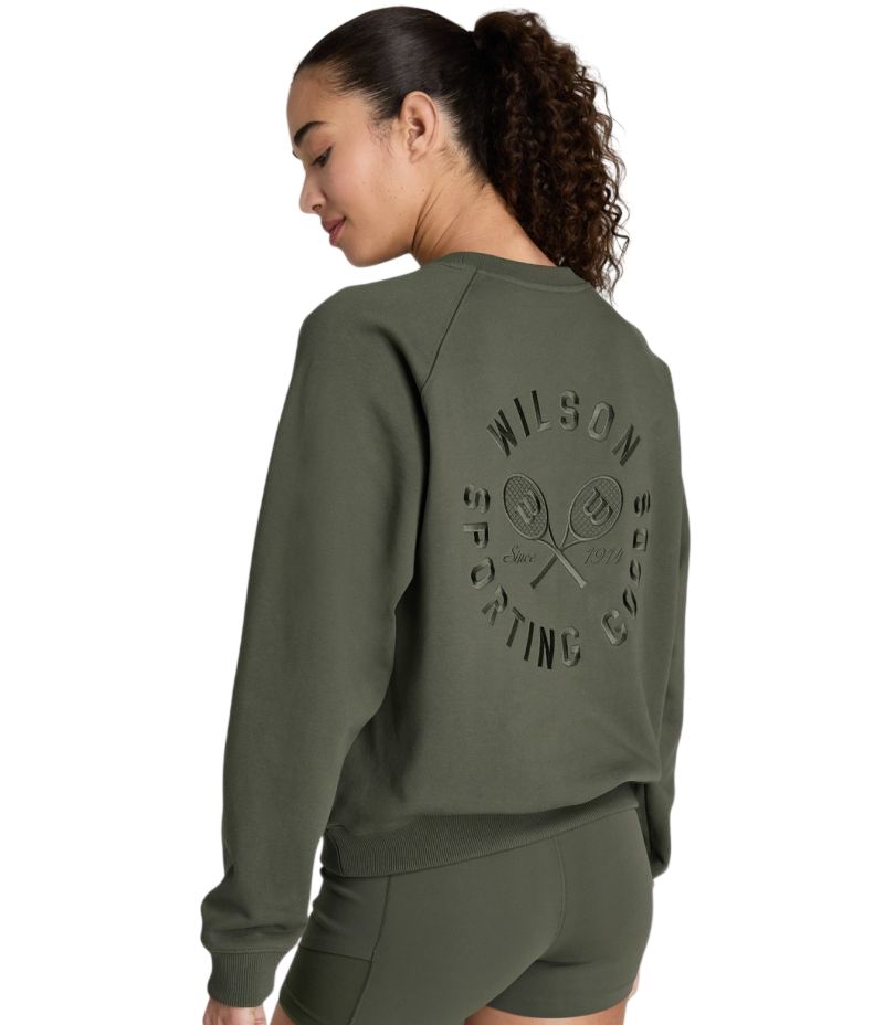 Wilson Classic Crew - grape leaf