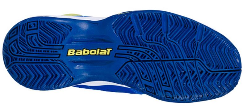 Babolat Pulsion All Court Kid - blue/fluo aero