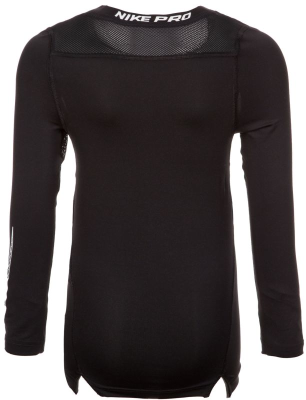 Nike Pro LS Comp Top - black