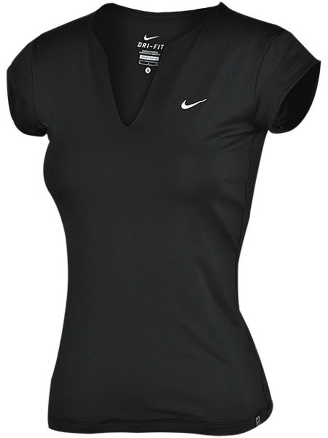 nike-pure-tennis-top-black Nike Pure Tennis Top - black