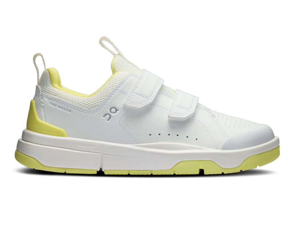 On The Roger Kids - white/limelight
