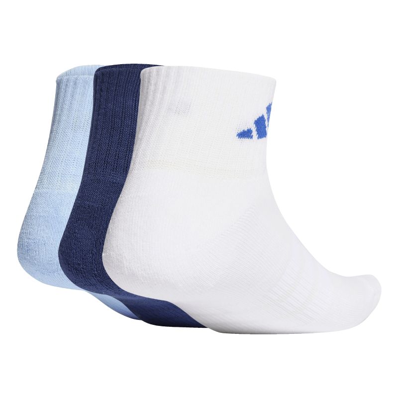 Adidas Cushioned Essential Ankle 3P - navy/white/blue