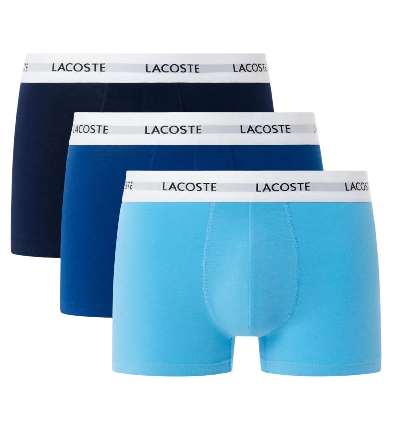 Lacoste Stretch Cotton 3P - navy blue/blue/navy blue Lacoste Stretch Cotton 3P - navy blue/blue/navy blue