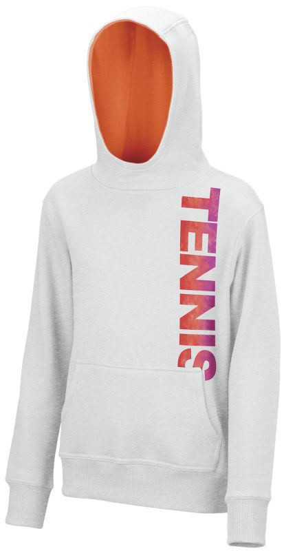 Wilson Tennis PO Hoody - white heather
