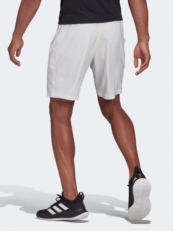 Adidas Club Stretch Woven 7-in Shorts M - white/black
