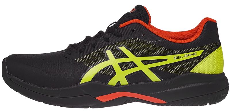 Asics Gel-Game 7 Clay/OC - black/sour yuzu