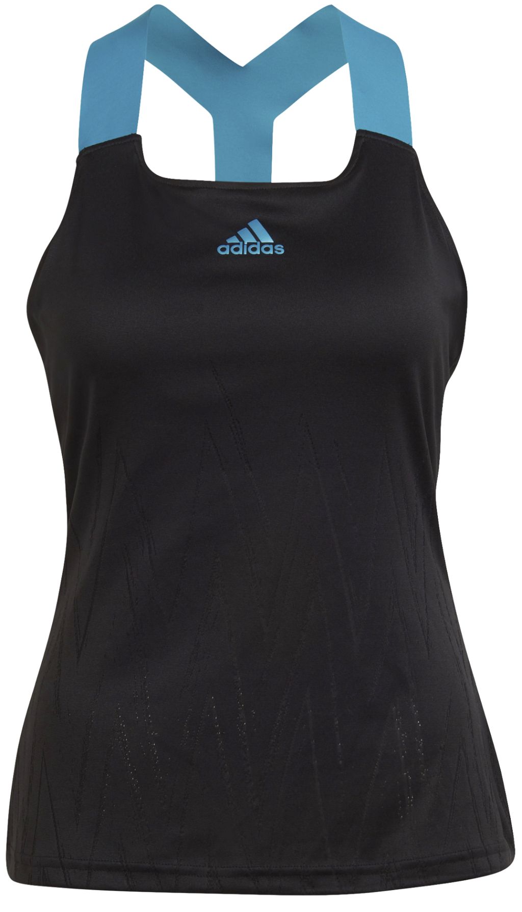 Adidas Tennis Y-Tank Primeblue Aeroknit W - black Adidas Tennis Y-Tank Primeblue Aeroknit W - black